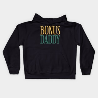 Bonus Daddy Fathers Day Kids Hoodie